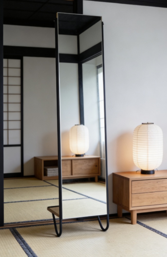 Ankome Industrial makeup Mirror for living room