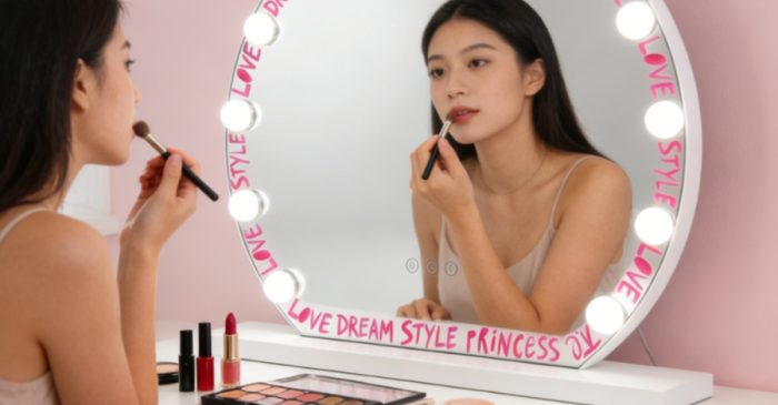 Hollywood Glam Studio Mirror details05